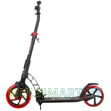 Самокат Novatrack Deft Pro New 230FS.DEFT.BBK22 (черный/красный, 2022) картинка 2